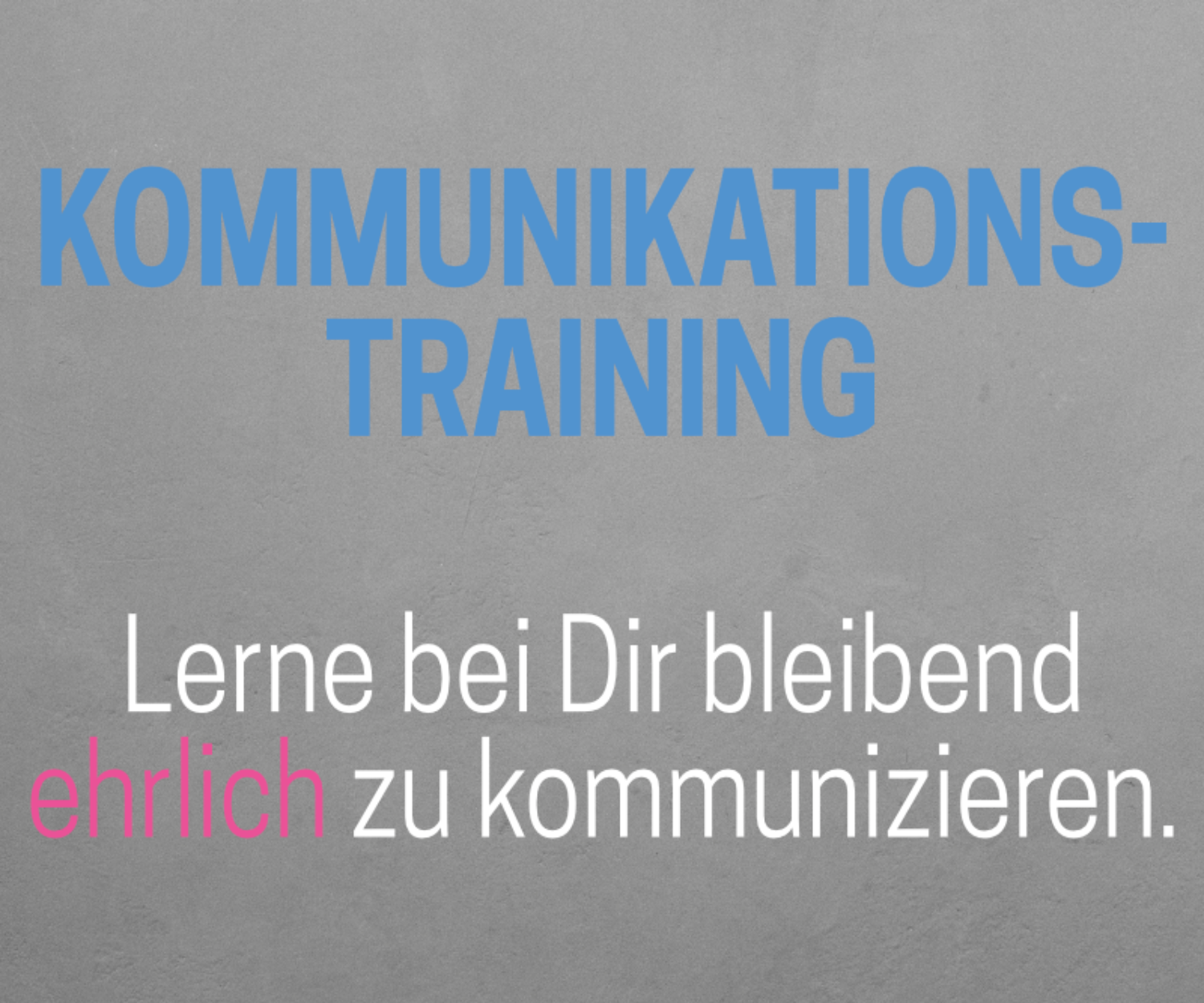 KommunikationsTraining